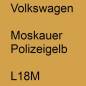 Preview: Volkswagen, Moskauer Polizeigelb, L18M.